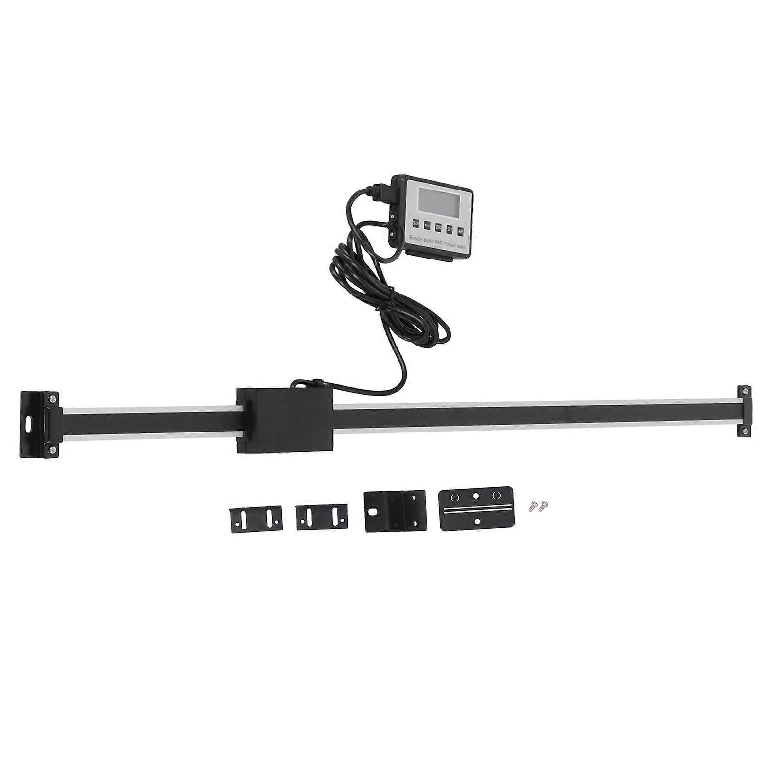 Digital Readout Linear Metric Imperial Linears Scale with Digital Display for Lathe0-600mm