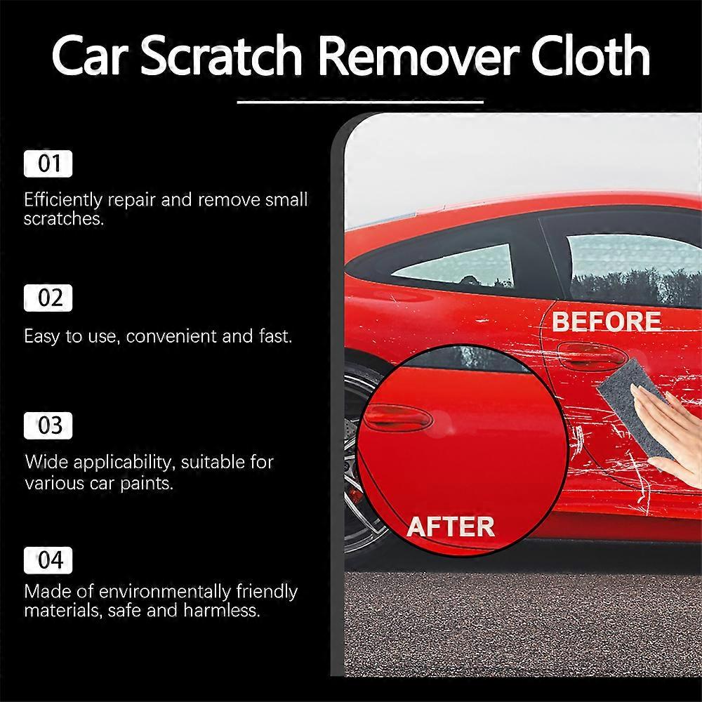 Nano Sparkle Cloth For Car Scratches, 4 Pack Nano Magic Cloth Scratch
