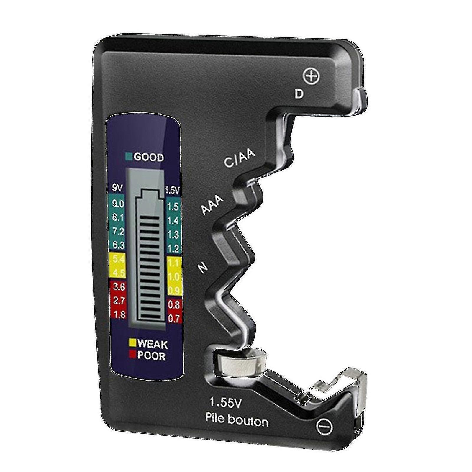 Home Appliances Universal Battery Power Detector,digital Display Battery Detector