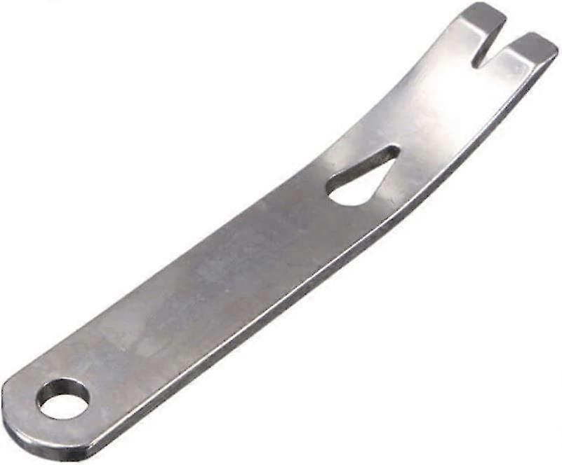 Multifunctionele Outdoor Camping Pry Bar Key Ring Tool (zilver) (1 stuks)