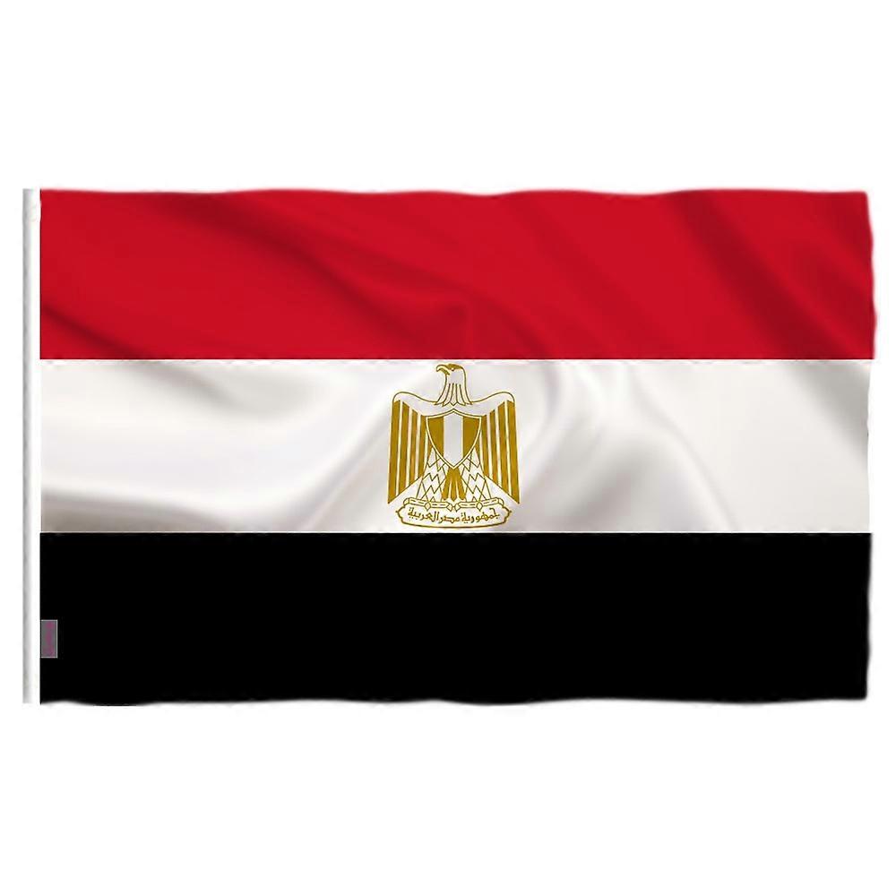Candiway 90X150cm EGY EG The Republik Arab Mesir Bendera Mesir Bendera Spanduk