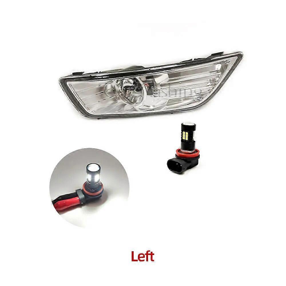CSCSNL Fog Lights LED Fog Light For Ford Fusion Mondeo MK4 2007 2008 2009 2010 Headlight Halogen Foglights Fog Lamp