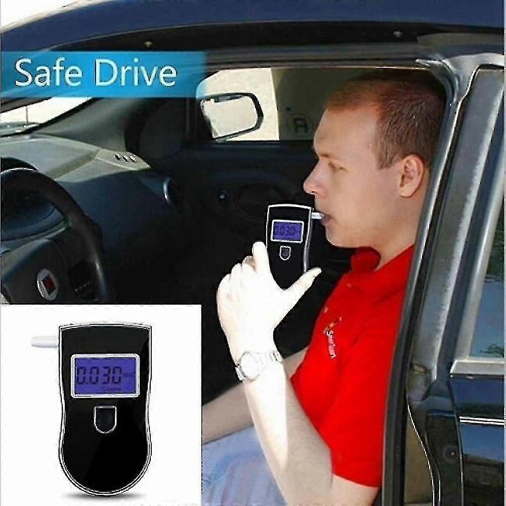 Digital Lcd Alcohol Breath Tester Audio Warning
