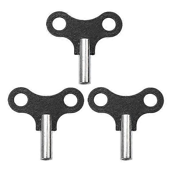 3 Pcs Metal Wall Clock Universal Wind Clock Keys Antique Clock Winding Key Household Clockwork Key