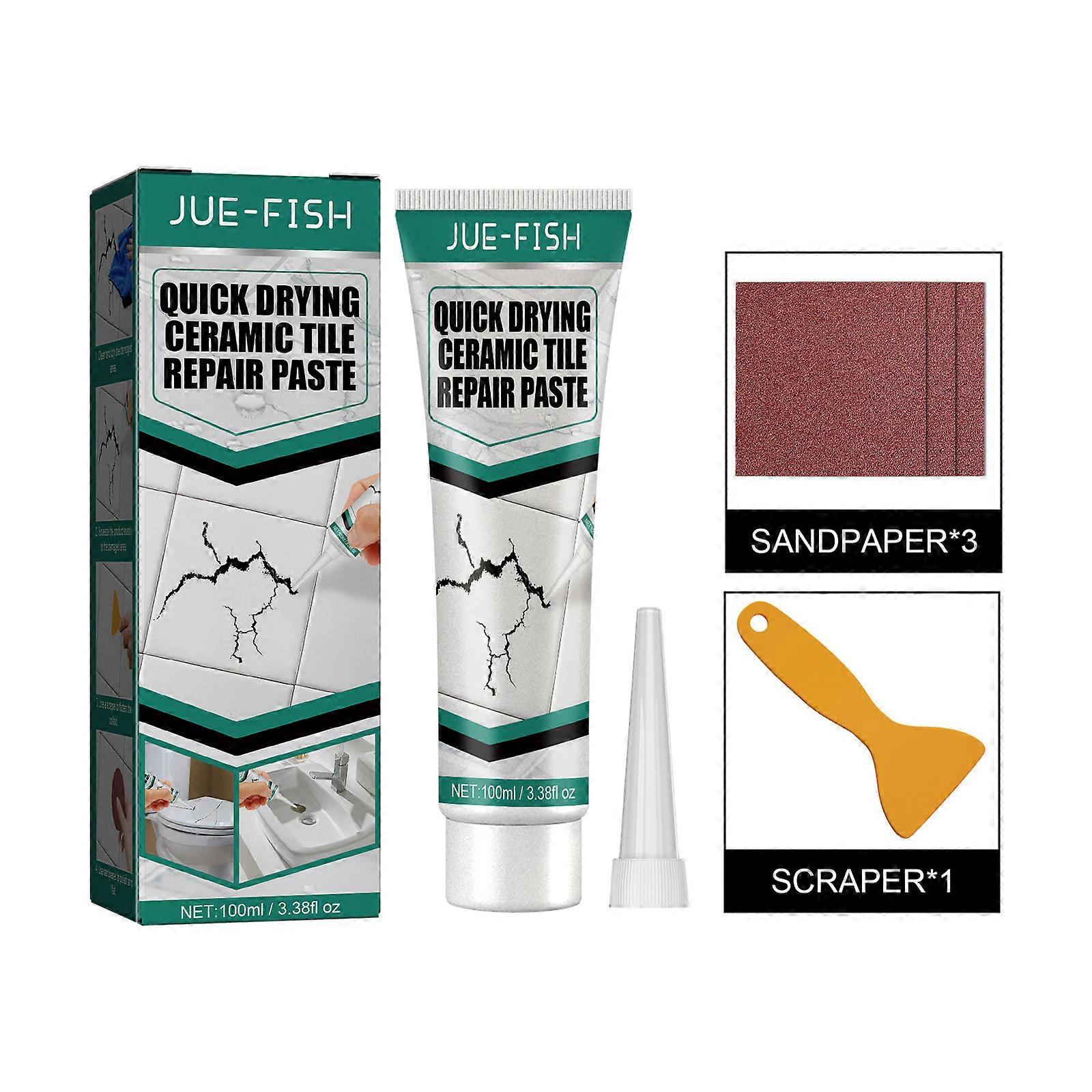 Grout Repair Kit, 100ml Grout Filler Sealant For Bathroom Shower Kitchen, Quick Drying Tile Restoration Paste