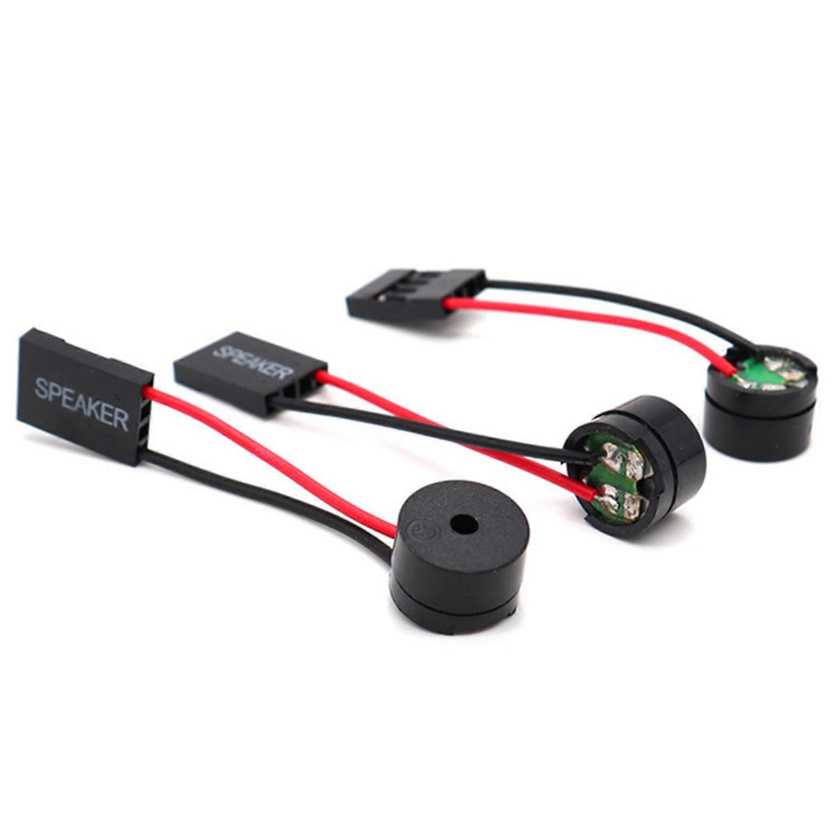 20 Pcs Pc Motherboard Mini Speaker Desktop Computer Protective Cover Diy Internal Code Mini Plug Bu