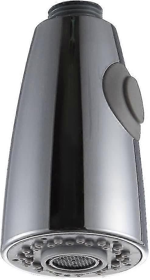 Two Function Kitchen Faucet Replacement Pull Out For Kitchen Sink Spray Head Chrome 1/2" Interface