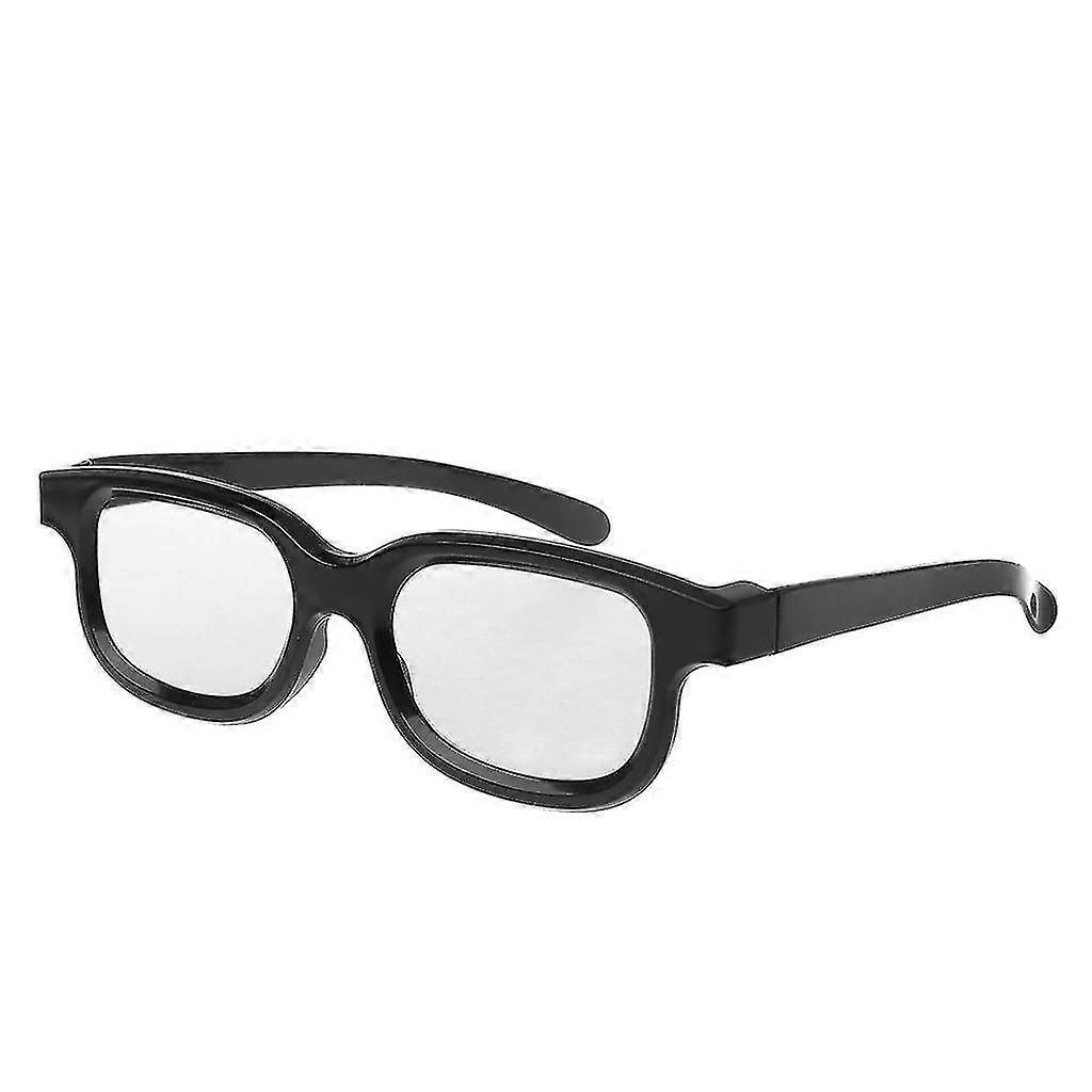 Polarized Passive 3d Glasses Black Stereo Glasses For Tv Real D 3d Cinemas