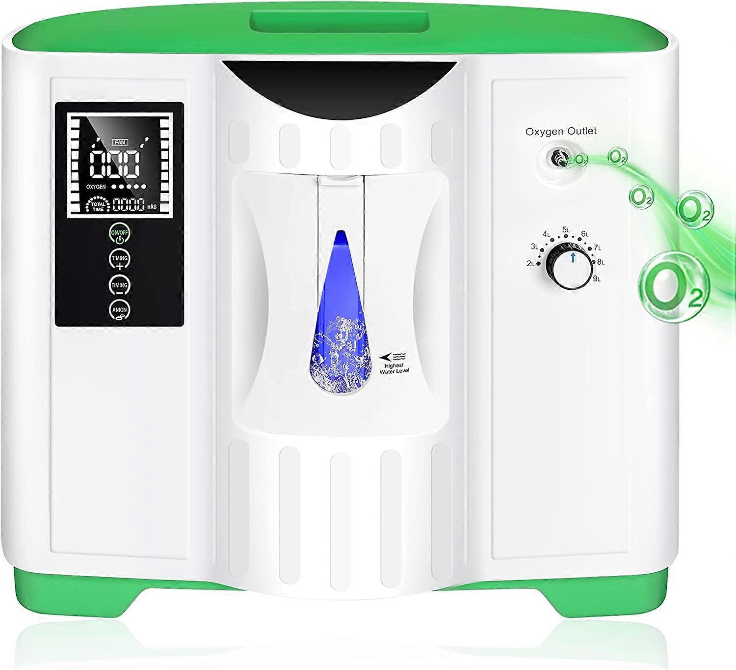Concentrateur d’oxygène - Concentrateur d’oxygène portable à usage domestique - Aide santé - Machine à oxygène domestique - Avec tubulure d’oxygène - Continu et stable