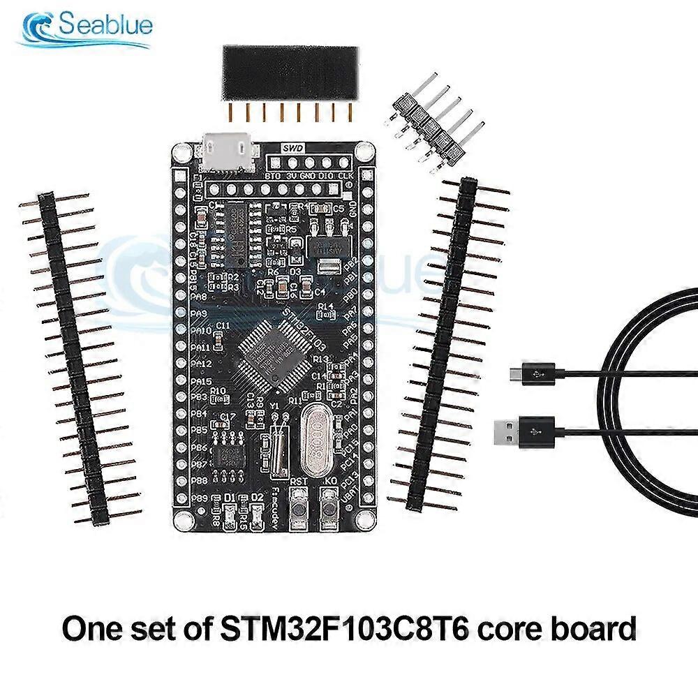 STM32F103C8T6 ARM STM32Minimum System Development Board Module STM32F103C8T6 Core Learning Board for Arduino Upgrade Serial Port