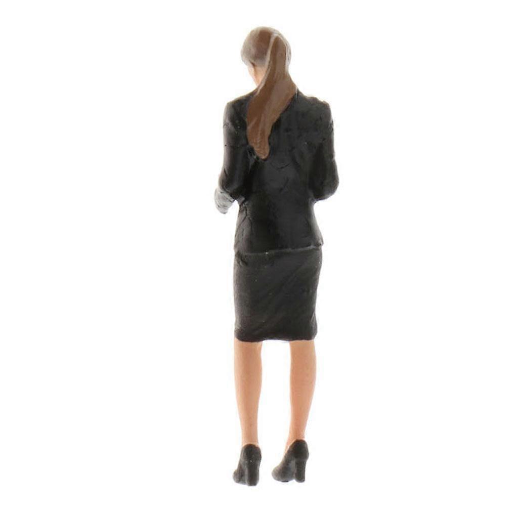 2x Resin Classical 1/64 Scale Figure Diorama Office Scene Model Decor Painted
