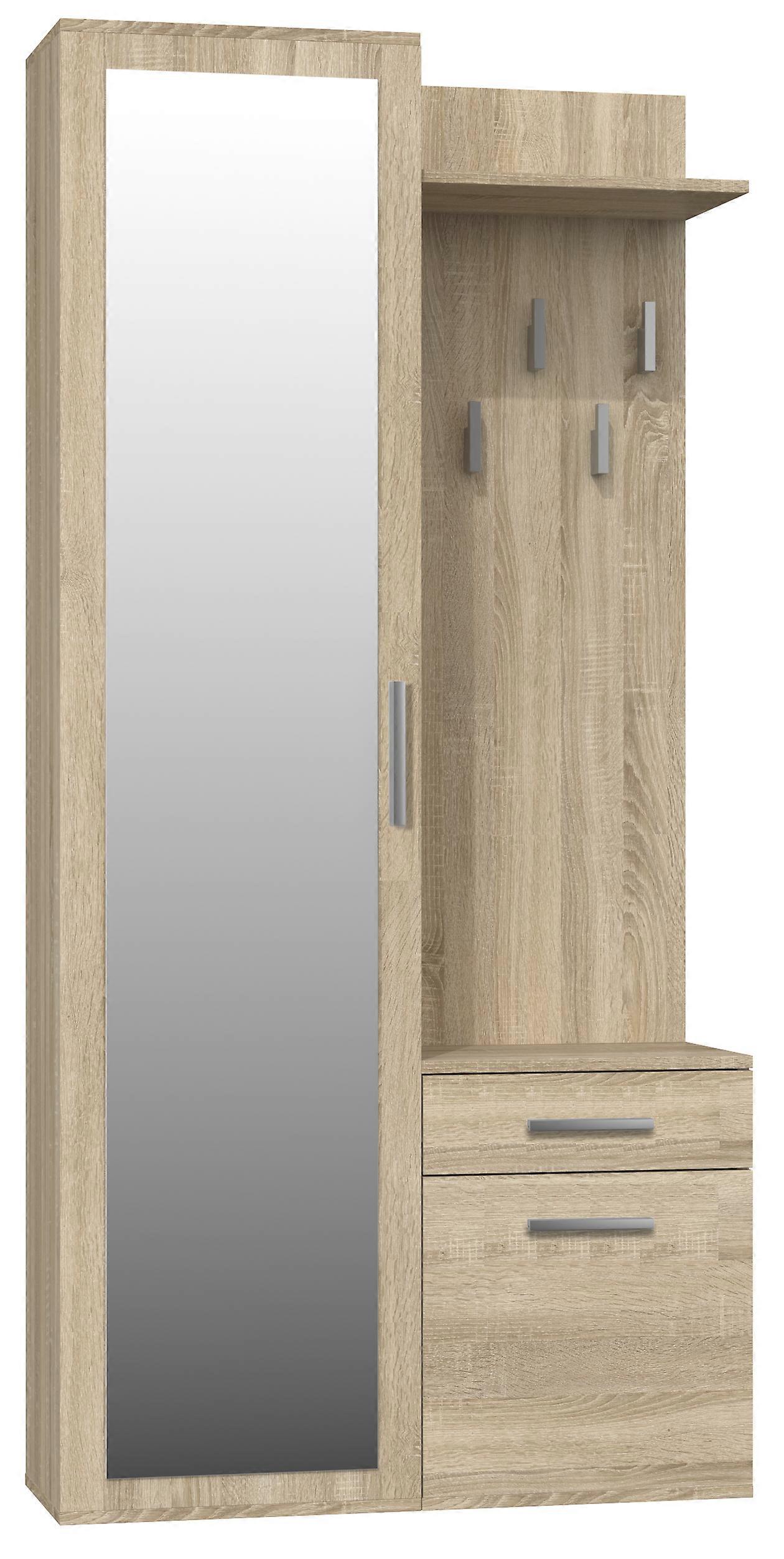 Kleiderschrank Duo Sonoma Eiche