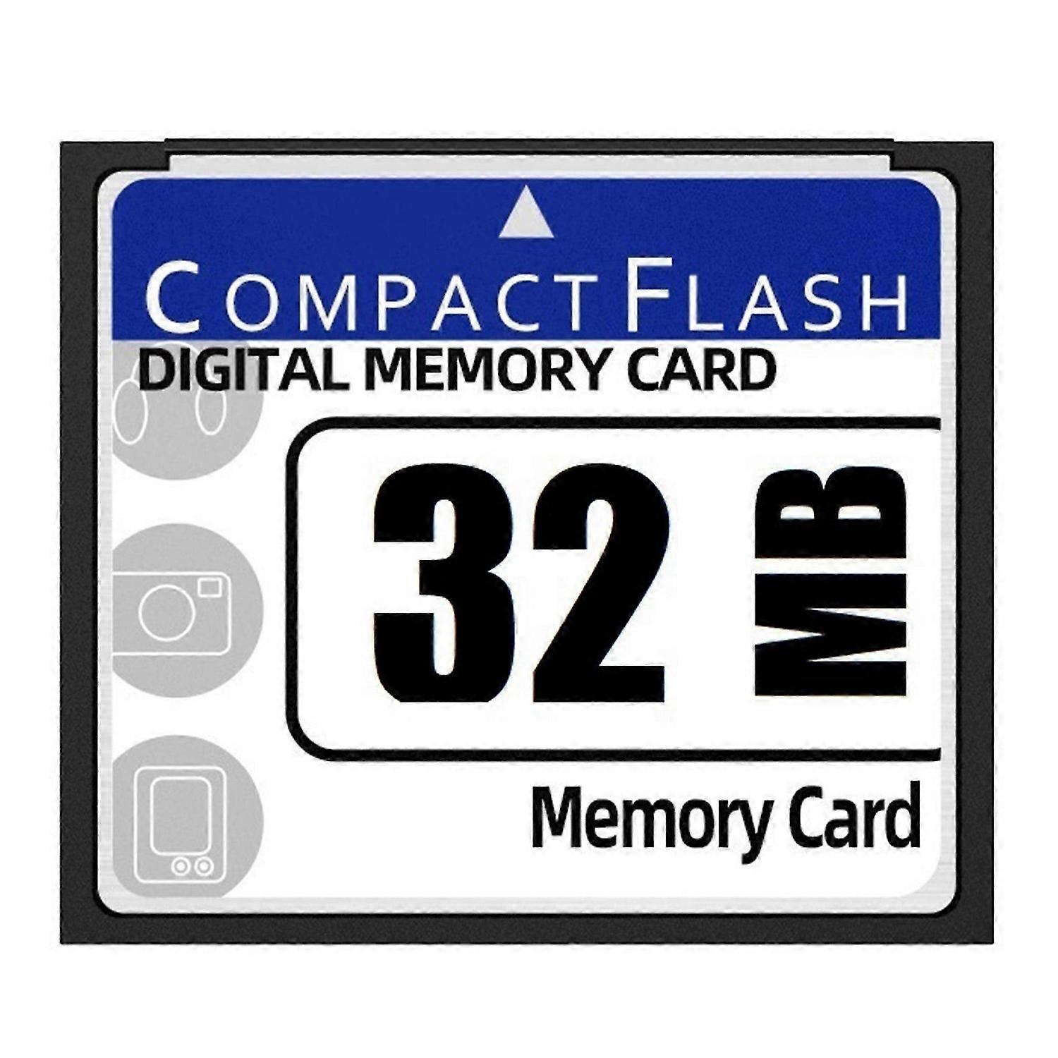 32MB Compact Flash Memory Card compatible with Camera, Advertising Machine, Industrial Computer Card