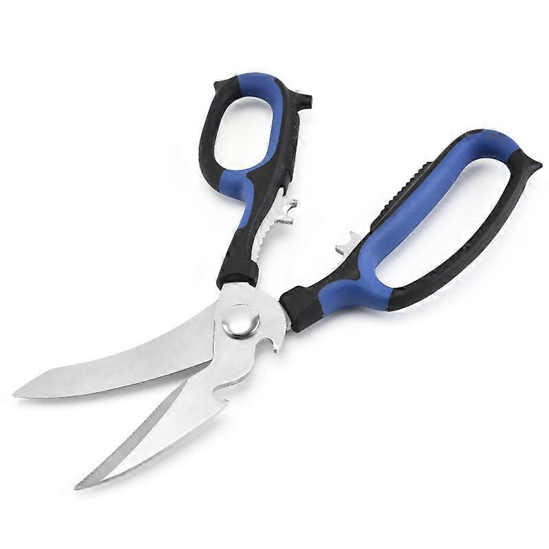 Chamber scissors chicken bone scissors household scissors stainless steel scissors multi-color double-handled scissors