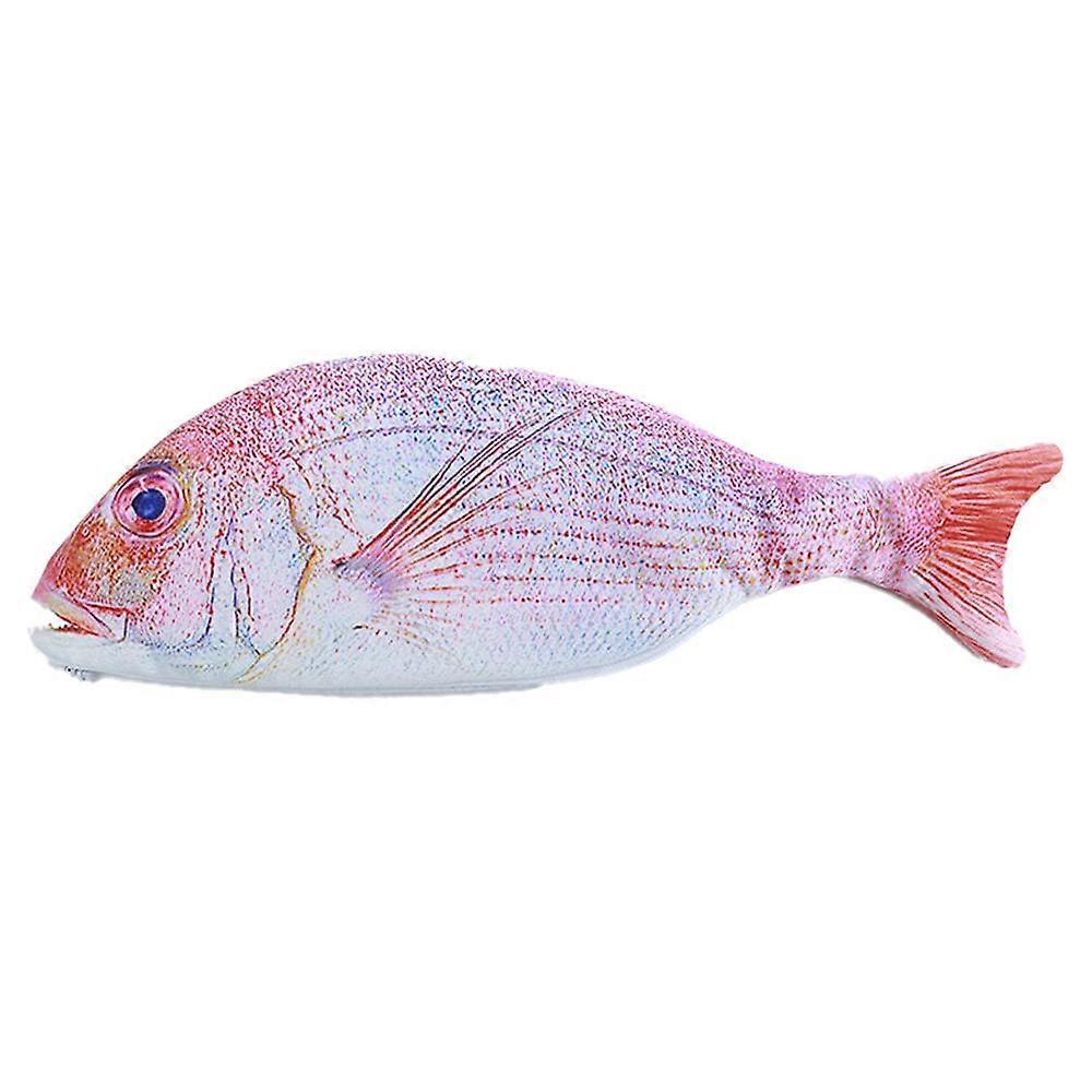 Borsa di cancelleria per studenti di grande capacità a forma di pesce divertente semplice borsa per matite