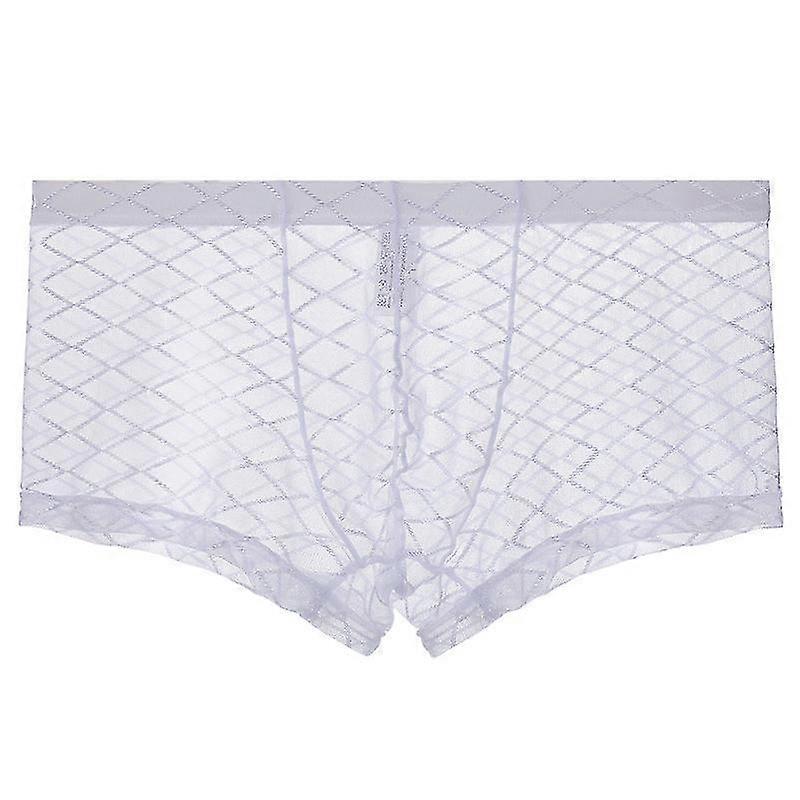 Men's Boxer Briefs Mid-Rise Stretch Mesh Boxer Briefs Underwear