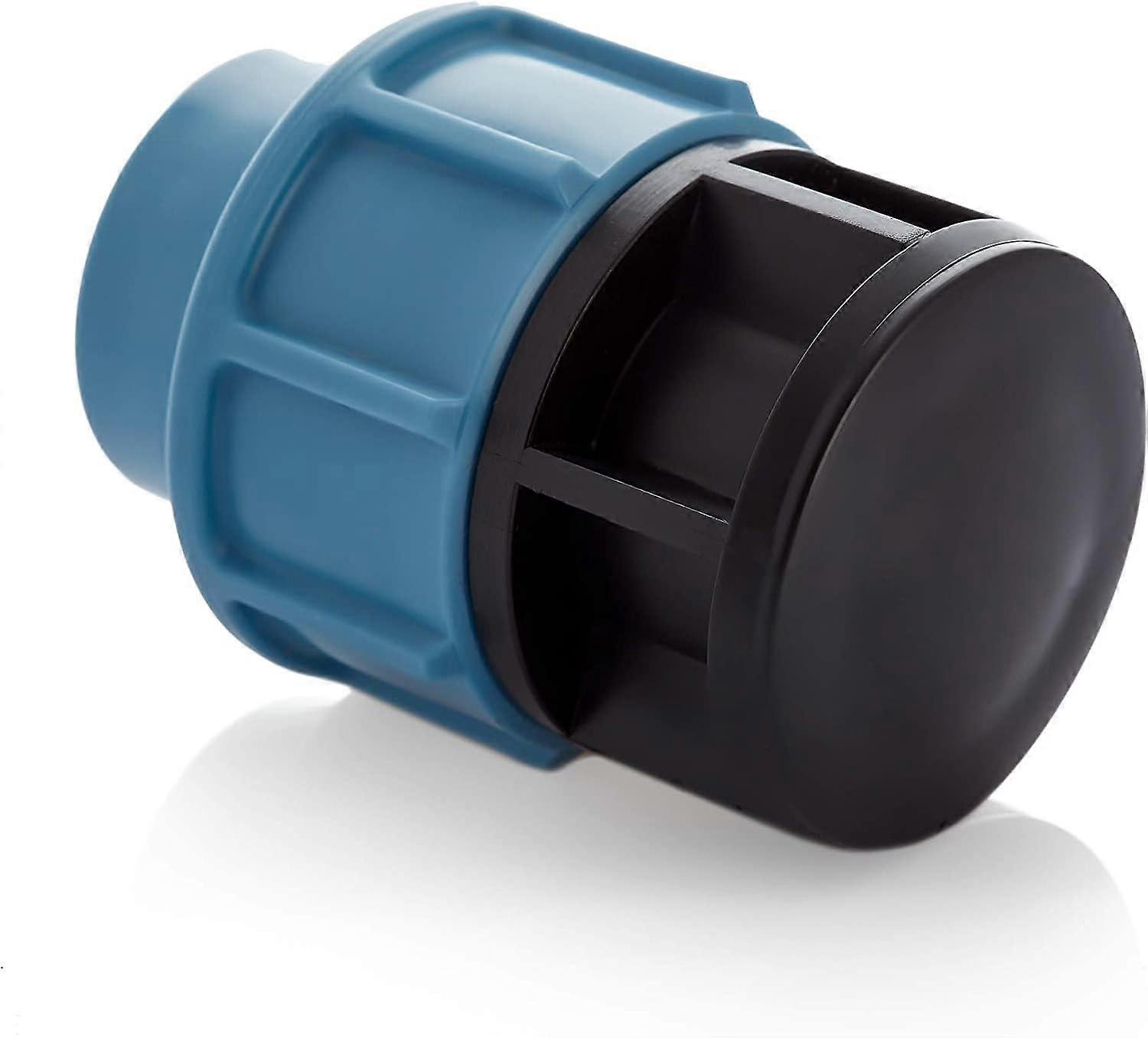 Pipe fitting for water pipe, cover 25mm, for plastic pipe, 16 bar, compression fitting