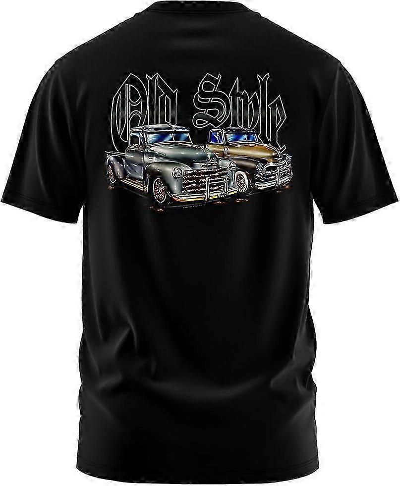 Tričko Old Style Graphic Retro trendy materiál