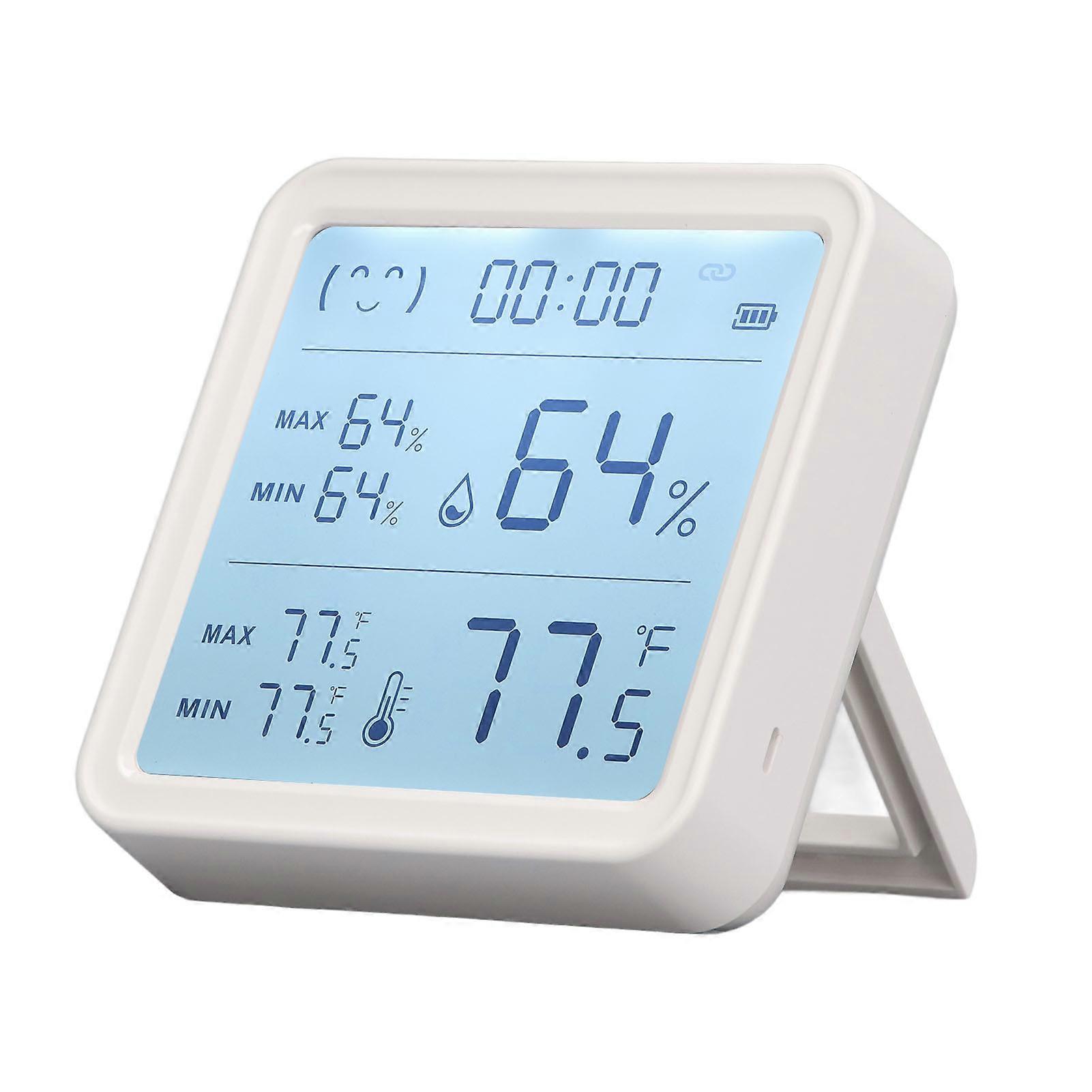 Intelligent Wireless Temperature Humidity Sensor 3.5in Screen Bluetooth Temperature Humidity Sensor Monitor