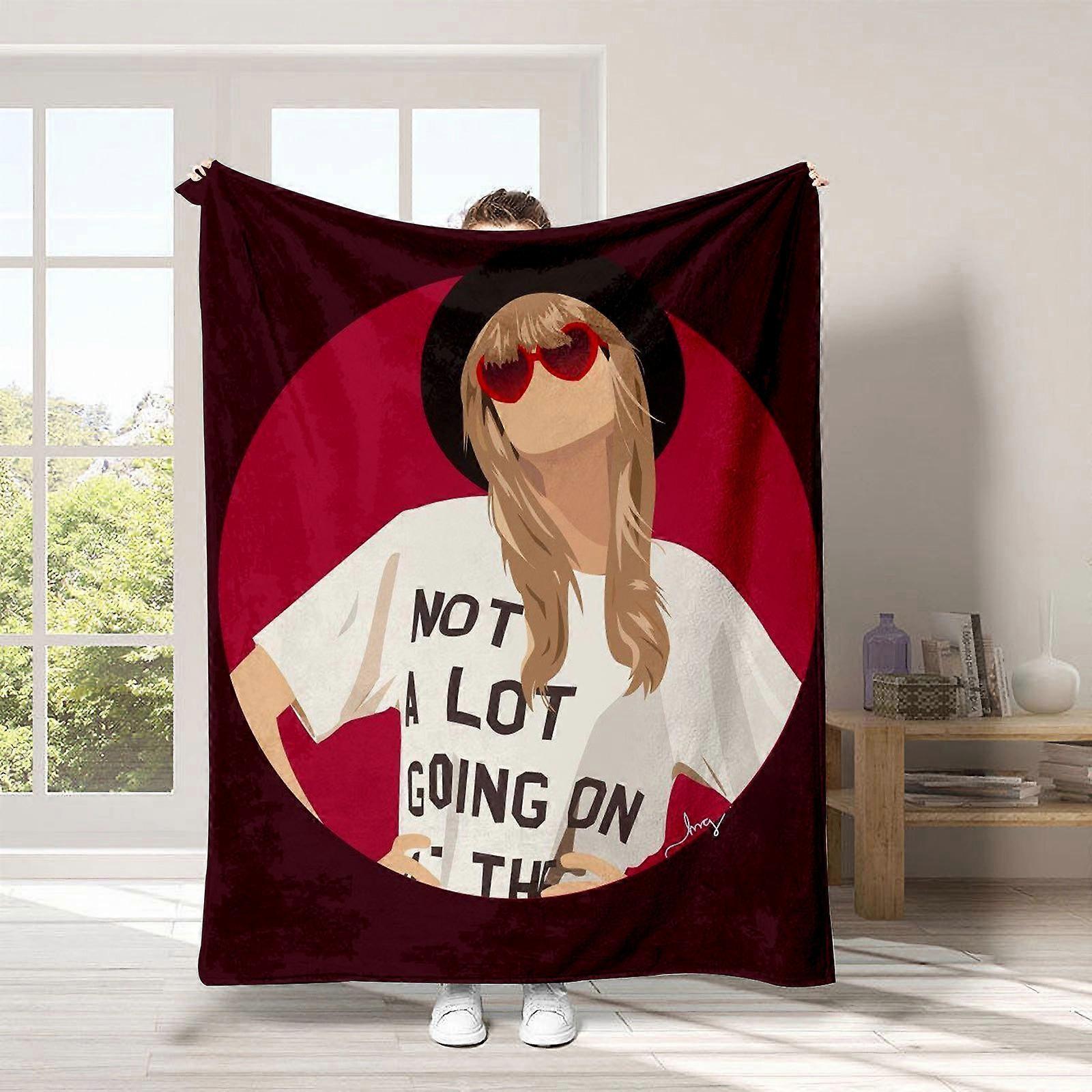 Novinka Taylor Swift TaylorSwift deka Taylor Swift obklopujúca hrubá flanelová deka MT12