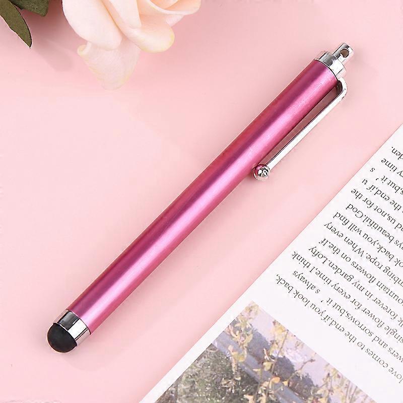 1Pc Universal Touch Screen Pen Stylus Pen Metal Capacitive Pen with Clip for Phone Tablet Smart Accessories