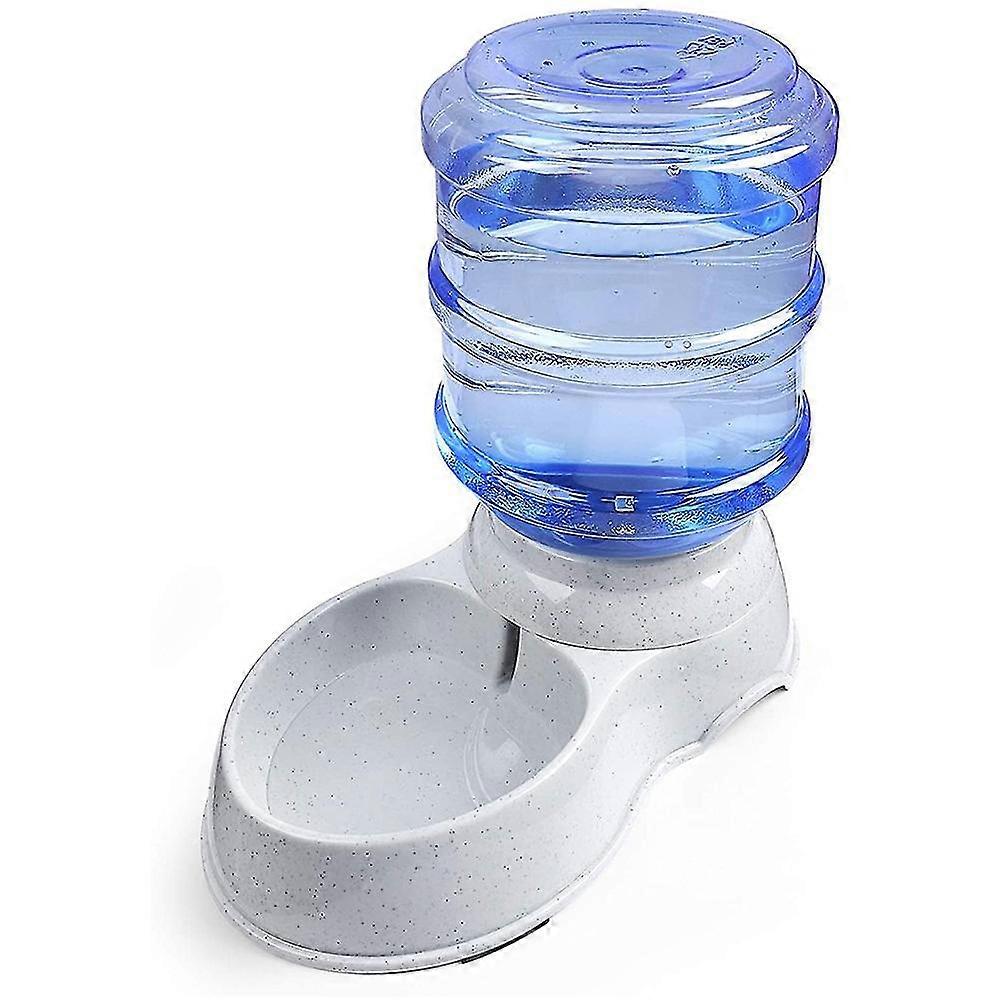 Pet Water Dispenser Station - 1 Gal Replenish Pet Waterer For Dog Animal Automatic Gravity Water Dr