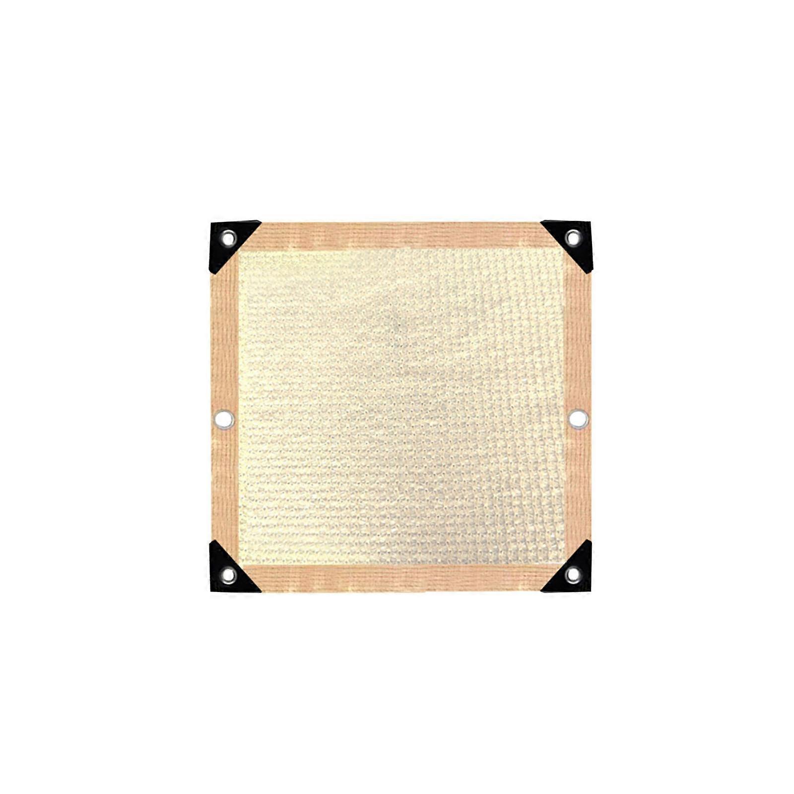 Beige Beige Multi-purpose Solskjerming Net Fortykket Hjem Utendørs Uteplass Parkering Varmeisolerende Mesh
