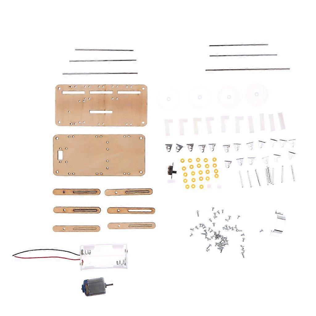 Assembled Electric Robot Science Experiments Educational Toys