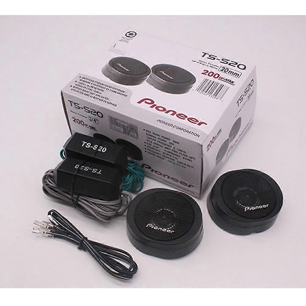 Vehicle Engine Parts 1 Pair S20 Car Tweeter Strong Resolution Front Door Audio Modified Speaker Auto Tweeter Replacement Parts
