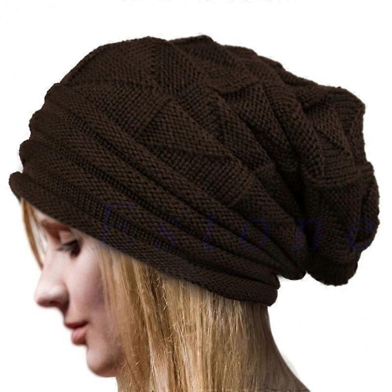 Knit Ski Beanie Hat for Outdoor Winter