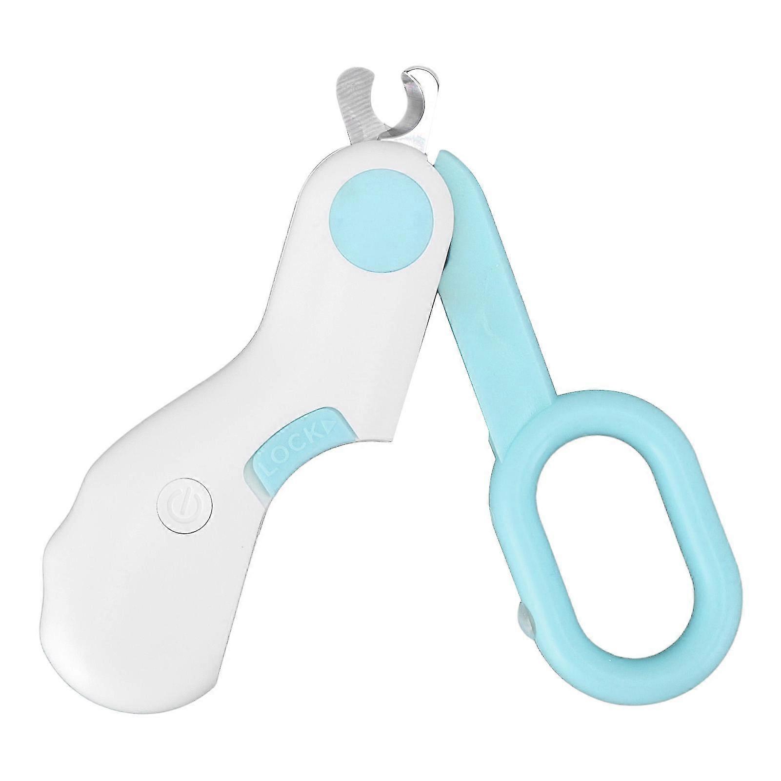 Cat Nail Clippers Professional Trimmer with LED Light for Kittens Puppies Rabbits and Hamsters