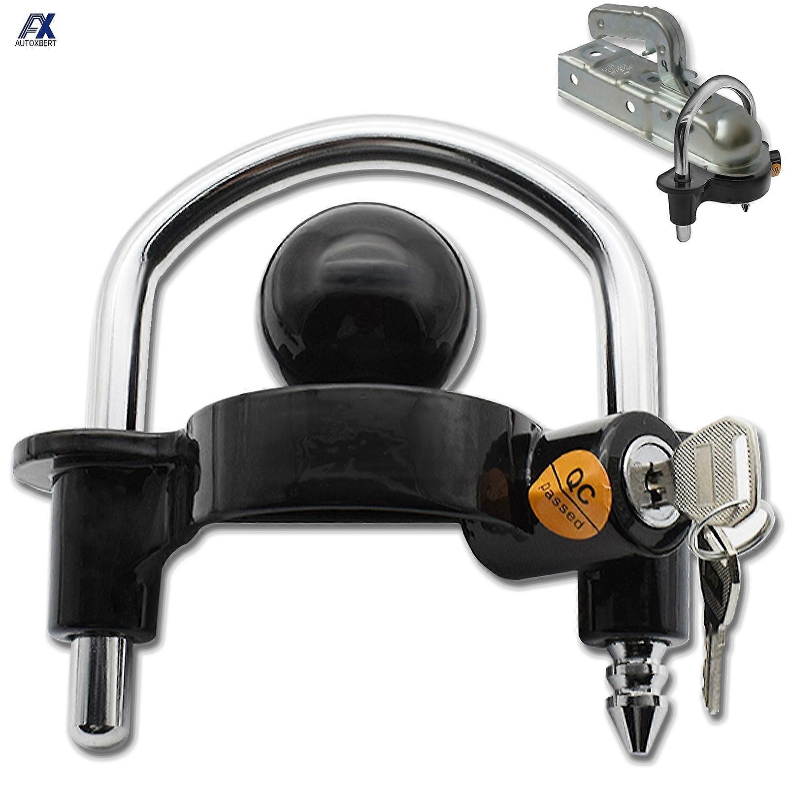 Trailer Coupler Hitch Lock Trailer Parts Universal Tow Ball Safe Security Anti-Theft Lock Trailer Accessories xjcl
