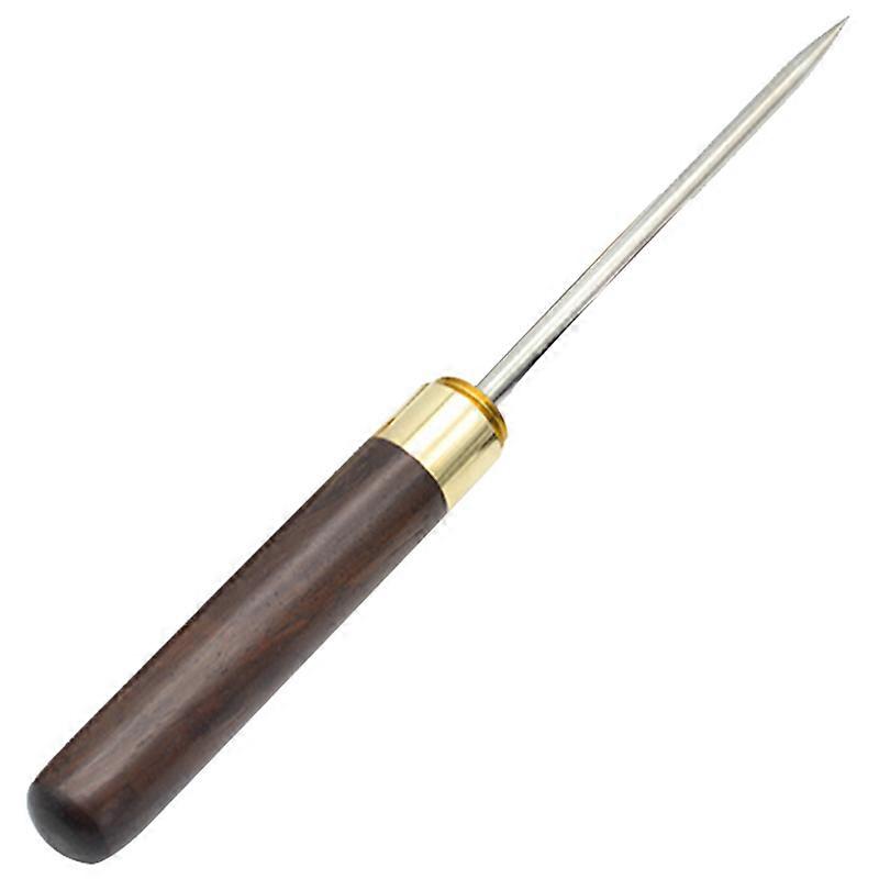 Stainless Steel Ice Pick With Wooden Handle Manual Ice Carving Tool Home Ice Crushers Ice Cone Bar Bartender Tool Kitchen Tool Ice Crushers & Shavers