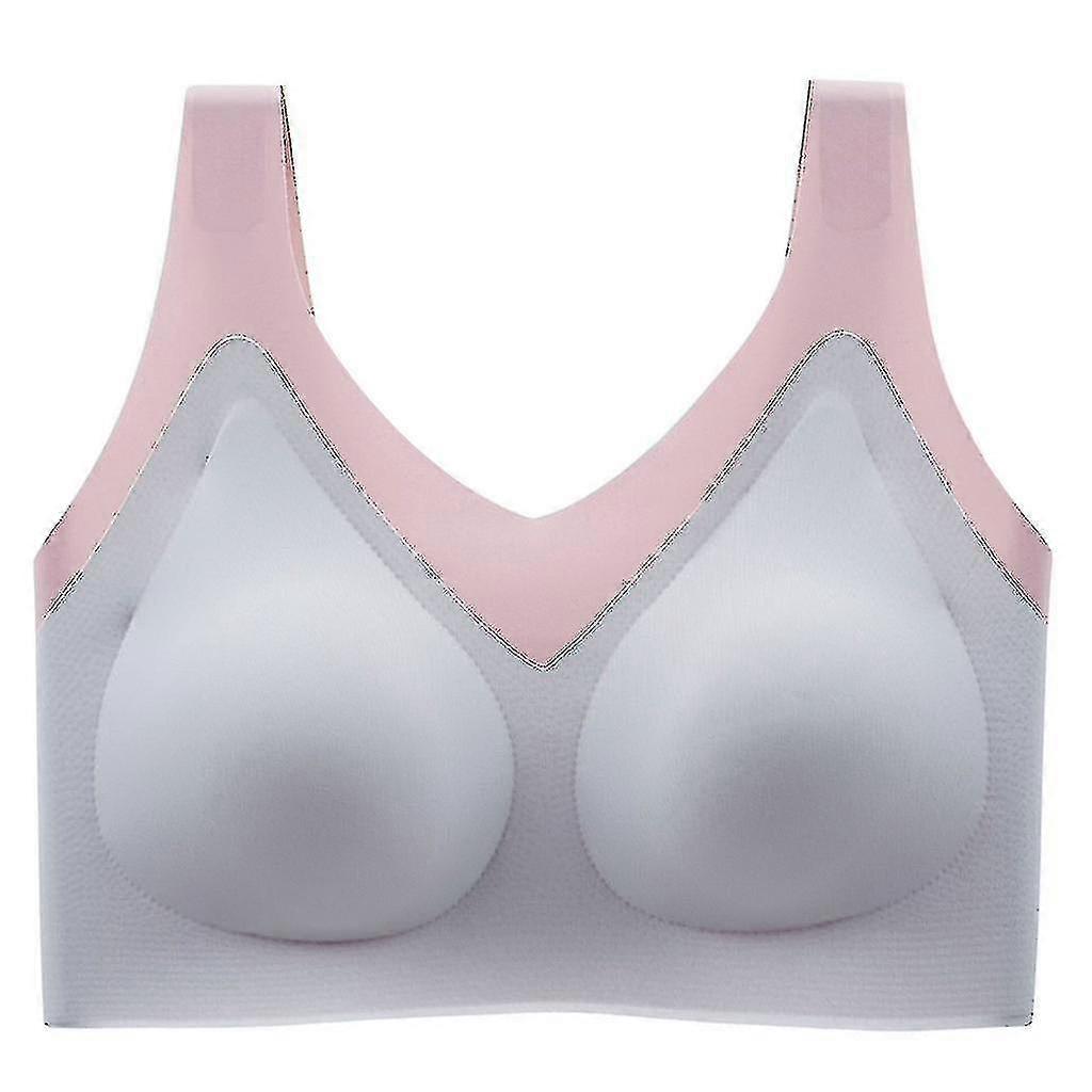 Oxygen-friendly Latex Underwear,no Steel Ring U-shaped Back Bra