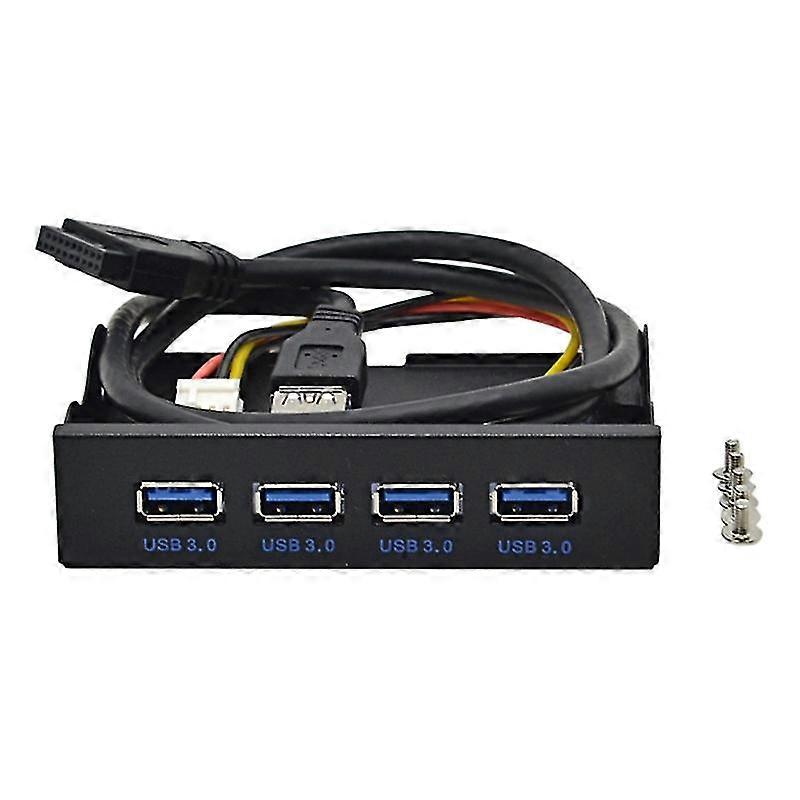 19+1 20pin 4 Port Usb3.0 Front Panel Combo Bracket Usb 3.0 Hub Adapter For Pc