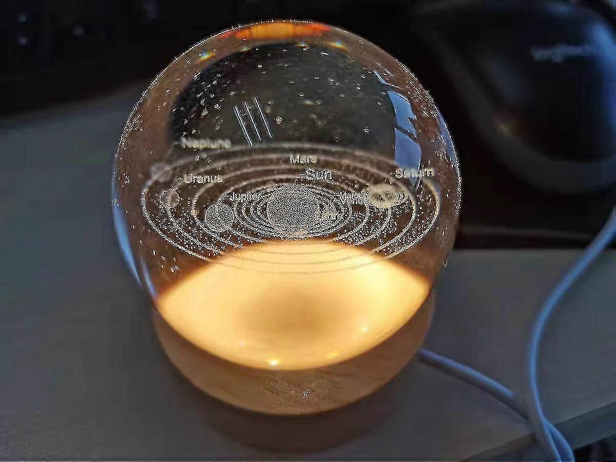 Crystal Ball Night Light Birthday Gift