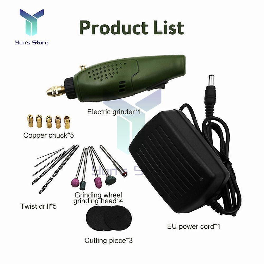 12V 20W Mini Electric Drill Carving Pen for Jade Carving Drilling Grinding Polishing Machine Root Wood Carving Play Power Tools
