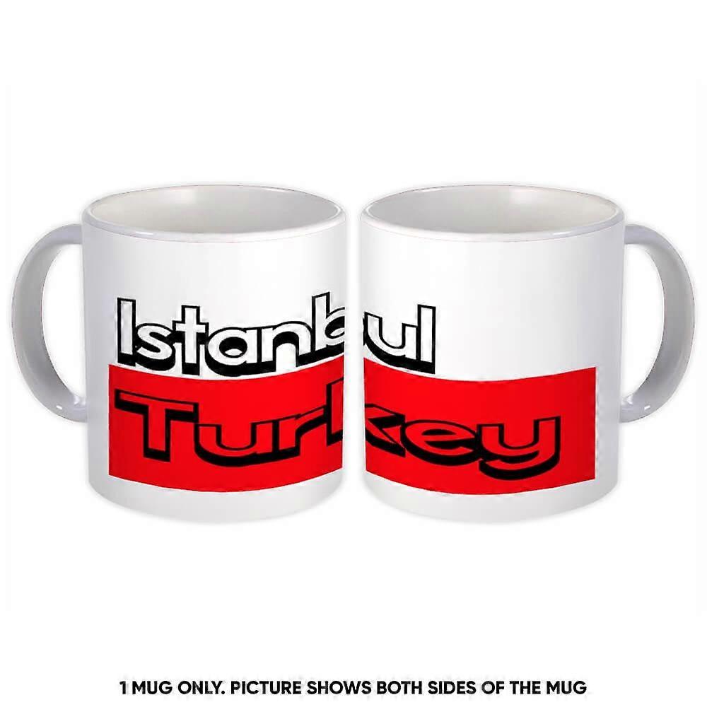 Cană cadou: Istanbul Turkey Rectangle