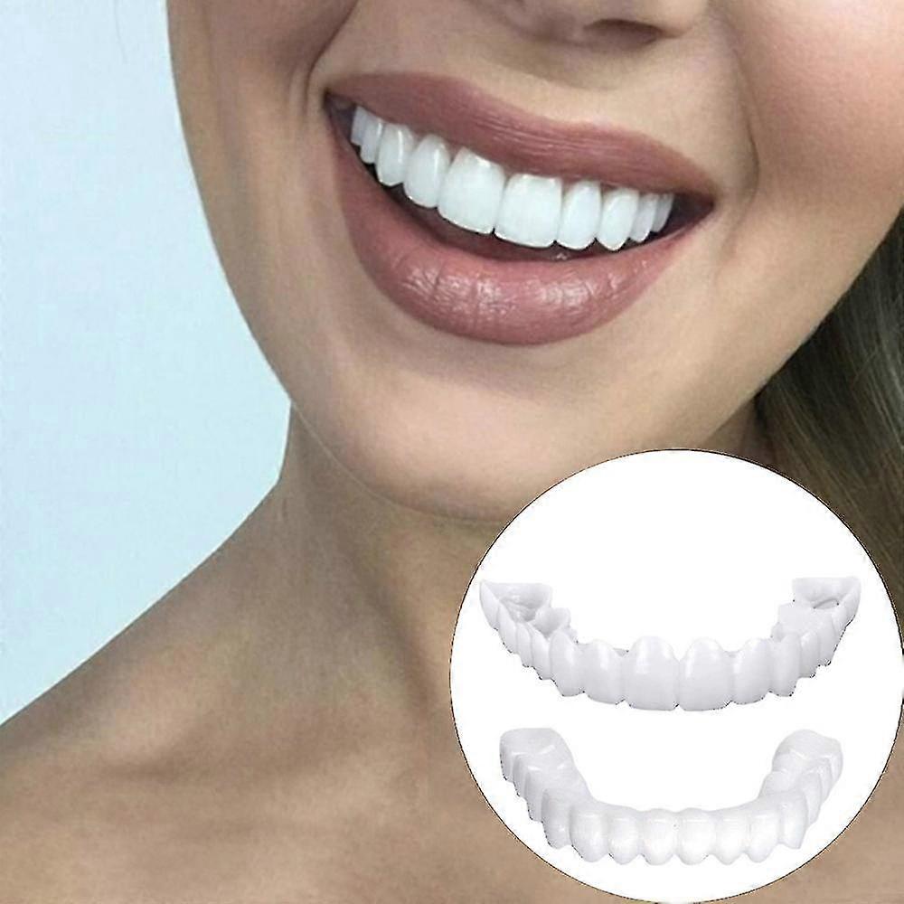 Smile Dental False Teeth Cover Perfect Smile Veneers Comfort Fit Flex Οδοντοστοιχίες Δόντια Tw