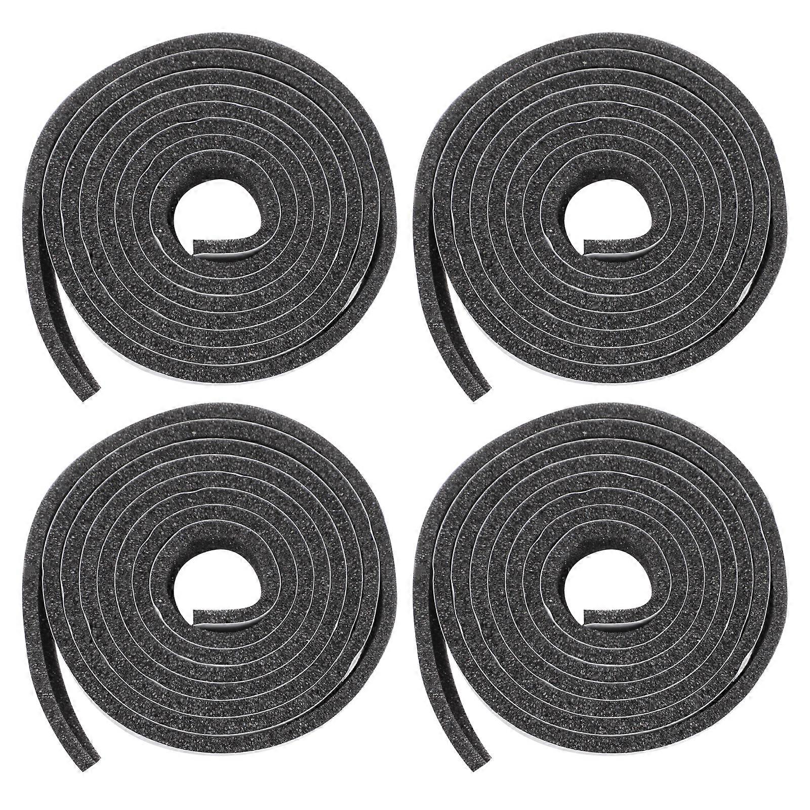 4 Rolls Window Seal Door Bottom Seal Door Seal Strip Front Door Weather Stripping