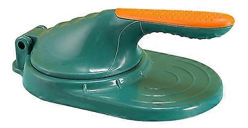 Dumpling Press Kitchen Dumpling Mould Manual Dumpling Press Tool Portable (Green) (1Pcs)