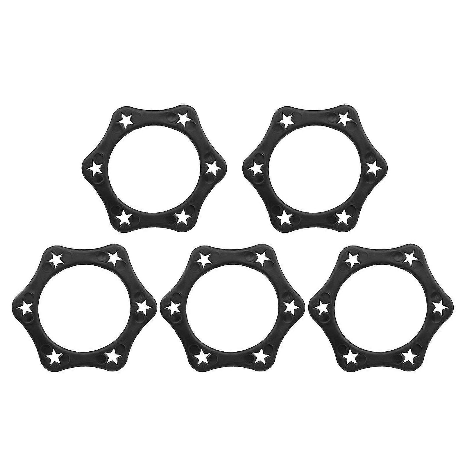 5pcs Anti-roll Ring For Handheld Microphone Anti Slip Shockproof Mic Ring