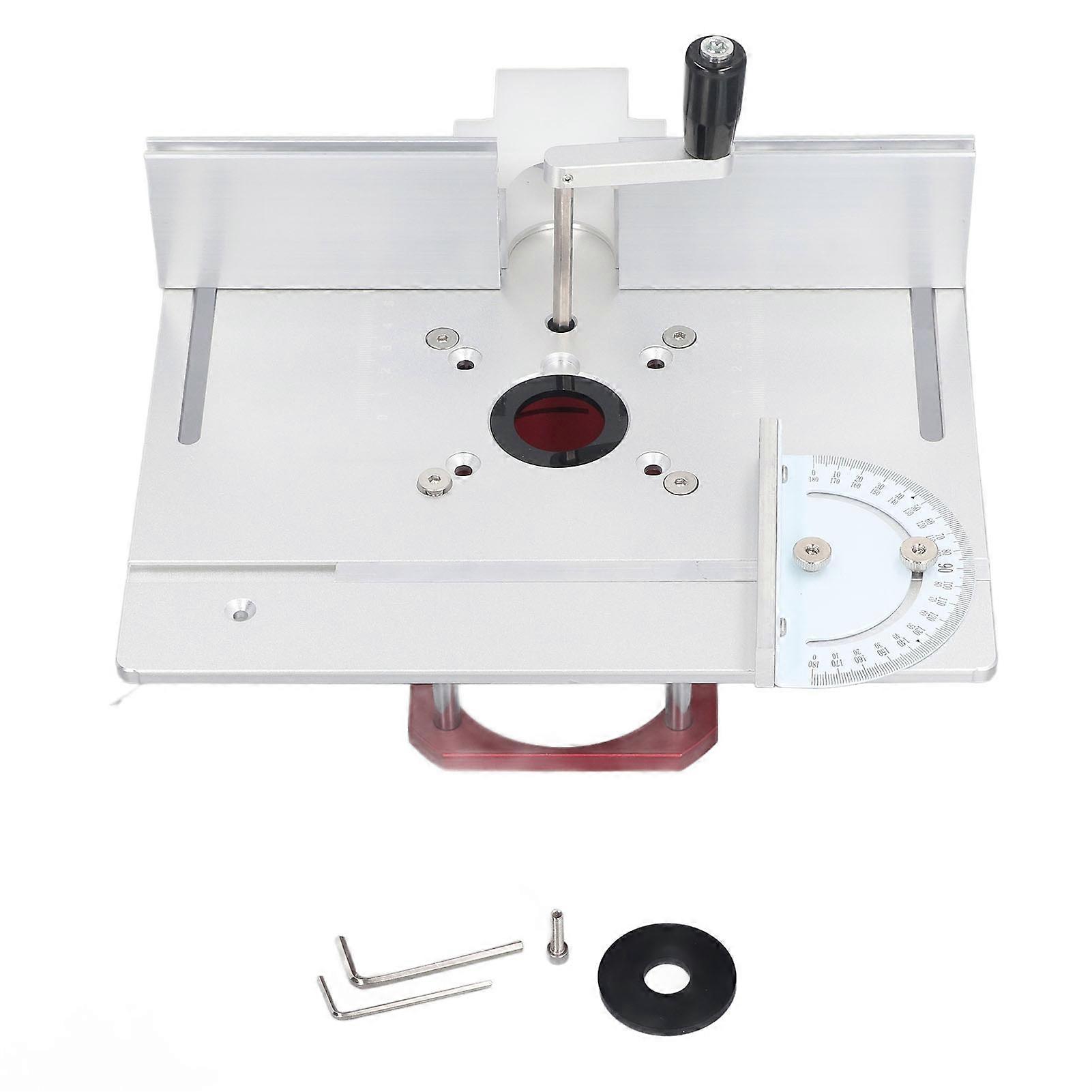 Router Lift Base Router 0‑54mm Lifting System Kit Router Table Saw Insert Base Plate for 64‑65mm Models
