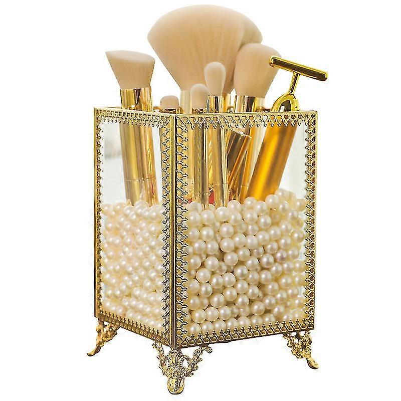 Square Brush Holder For Storing Cosmetics, Brushes