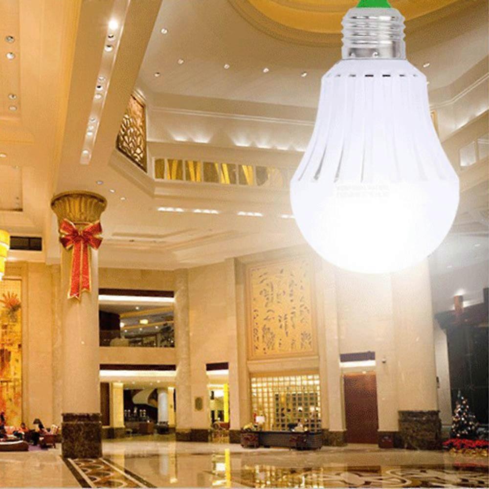 LED E27 Energy Saving Rechargeable Intelligent Light Bulb Lamp Emergency Lights