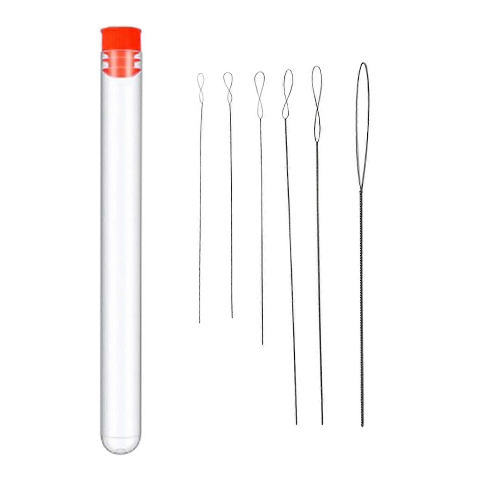  Bead Needles Ultra Thin Needle Sewing Needles Kit for Beads Embroidery Tool