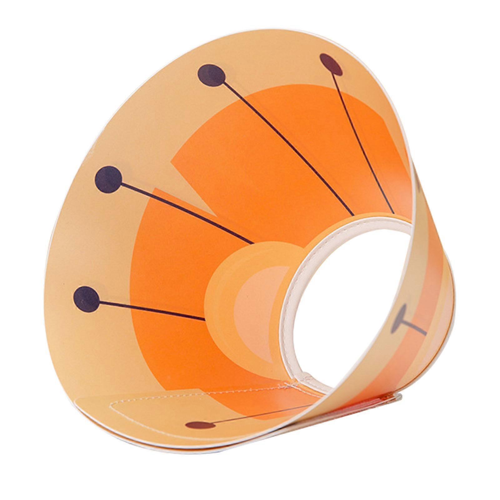 Pet Cone After Surgery Recovery Collar Protective Non Bite Plastic Universal for Cat Dog