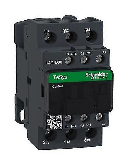 Lc1d38 Lc1d38m7 Lc1d38m7c Tesys D Contactor - 3p(3 No) - Ac-3 - = 440 V 38 A - 220 V Ac 50/60 Hz Coi