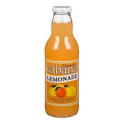 Natural Cabana Peach Lemonade, 591 Ml (Case Of 12)