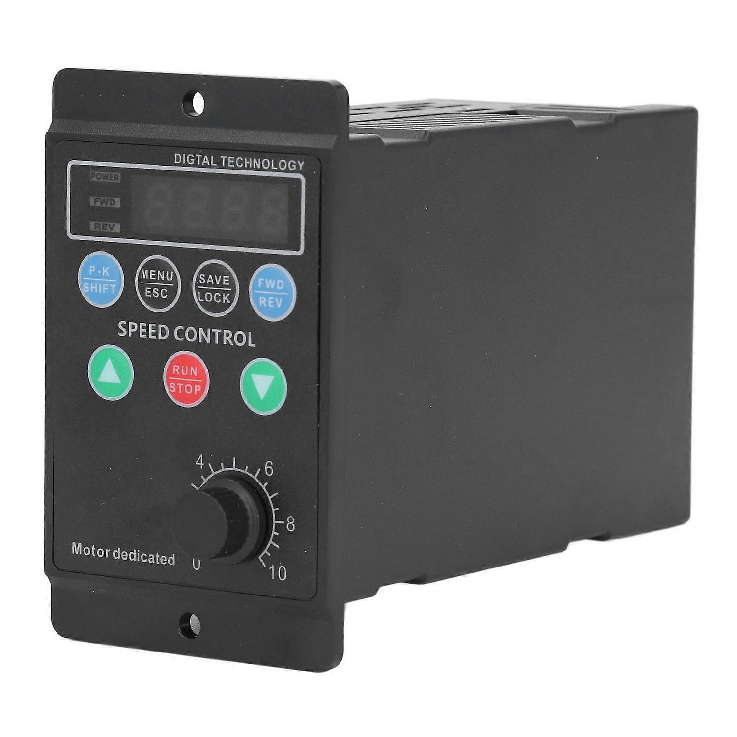 Variable Frequency Drive 30W 1PH 176-264V Input 3PH 0-220V Output 0.1-400Hz LED Display Motor Speed 